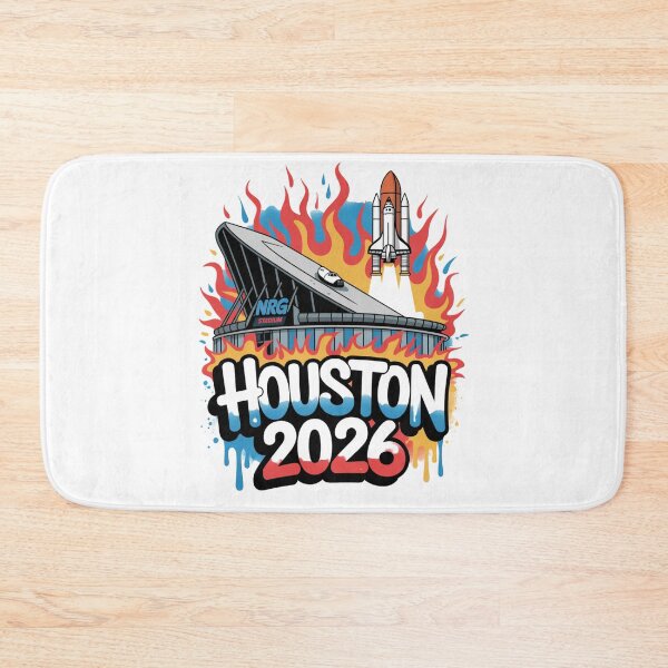 Item preview, Houston 2026 Space Shuttle Football T-Shirt V5 designed and sold by DarylWelsh2024.