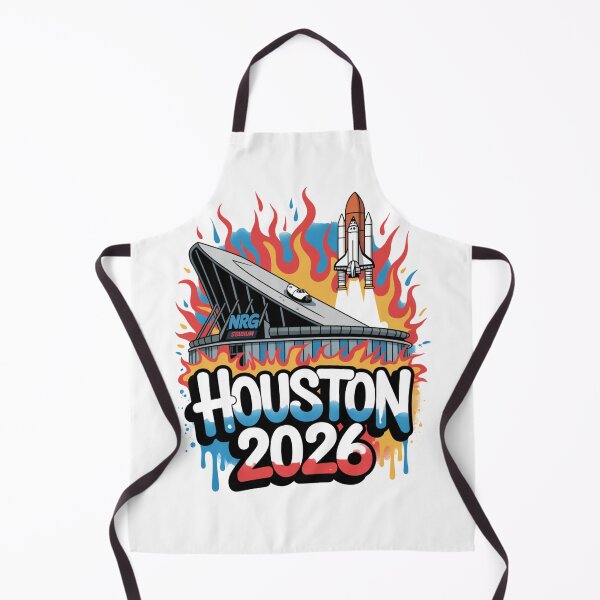 Item preview, Houston 2026 Space Shuttle Football T-Shirt V5 designed and sold by DarylWelsh2024.