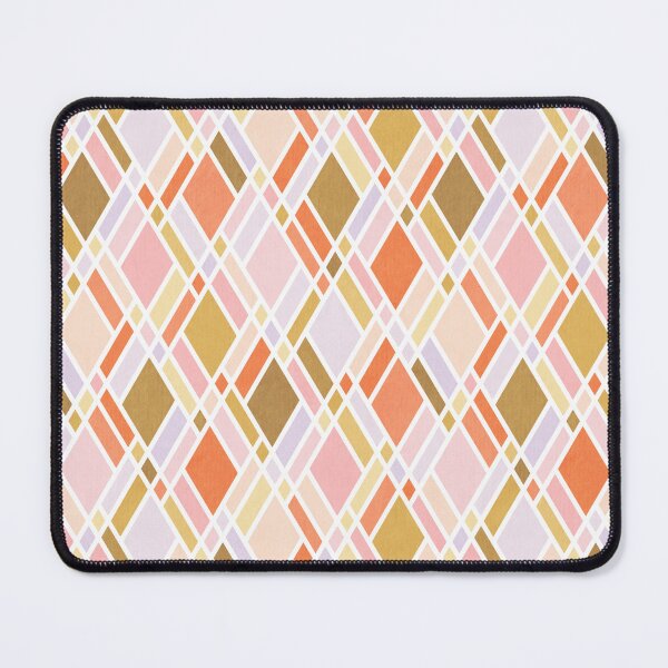 Item preview, Blush Coral Gold Harlequin Diamonds designed and sold by micklyn.