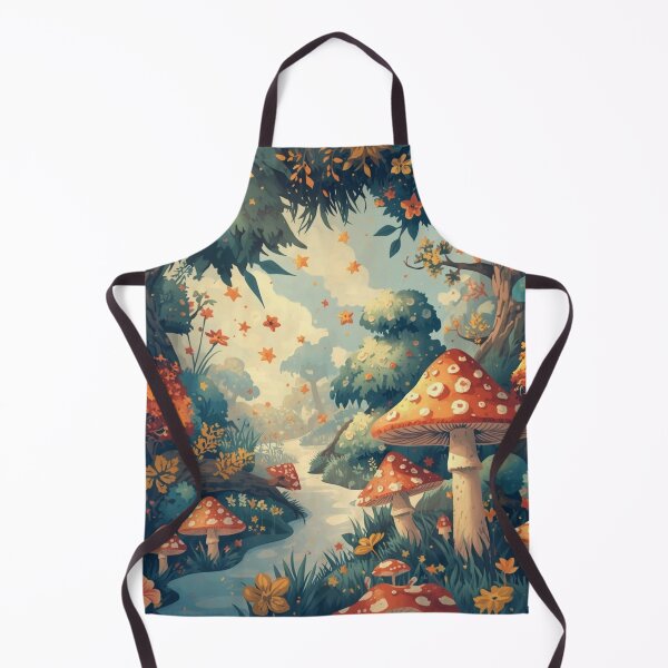 Item preview, Magical Forest Pattern – Whimsical Woodland Seamless Design in Pastel Colors designed and sold by Art70shop.