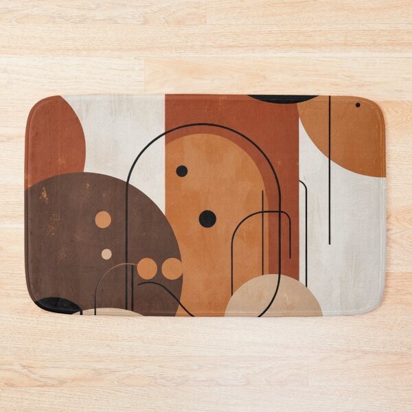 Item preview, Abstract Ceramic Vessels Totem Japandi Painting designed and sold by EnmarcArt.
