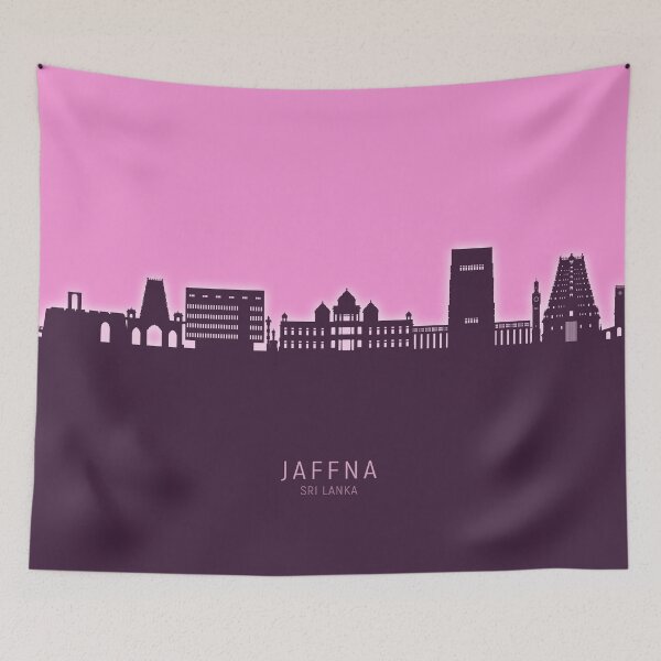 Item preview, Jaffna Sri Lanka Skyline designed and sold by ArtPrints.