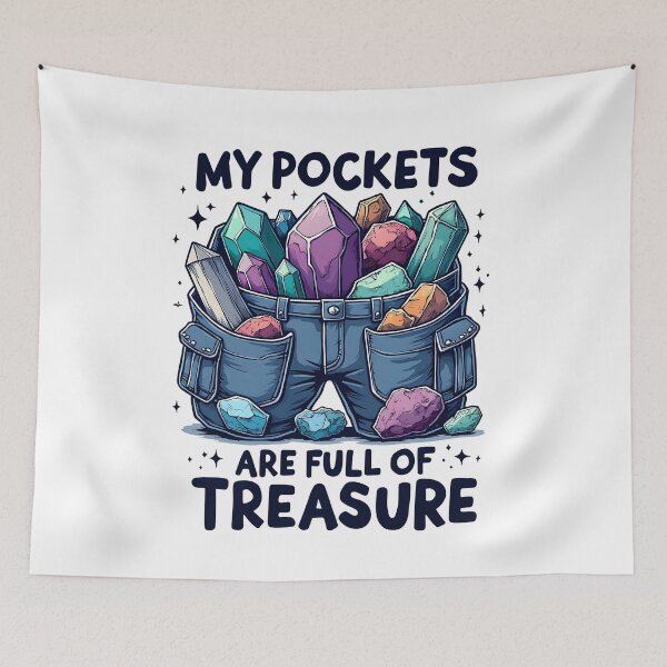 Item preview, My Pockets Are Full Of Treasure designed and sold by MooonTees.