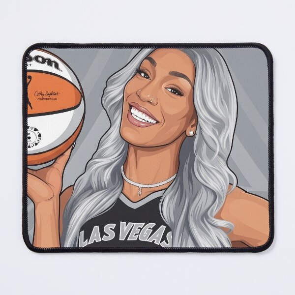 Item preview, Aja Wilson Vector Illustration designed and sold by Boruto1231.