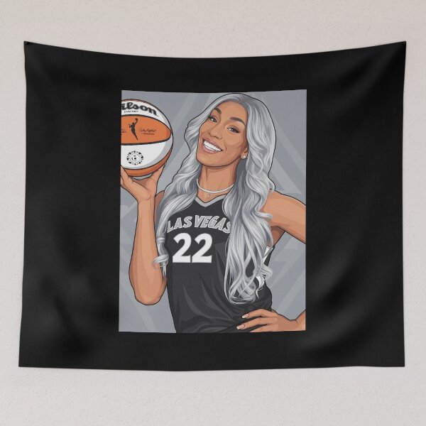 Item preview, Aja Wilson Vector Illustration designed and sold by Boruto1231.