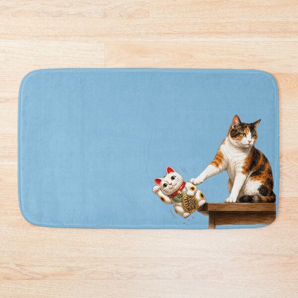 Item preview, Calico Cat vs Maneki Neko — Nothing Personal designed and sold by Aguri-tei.