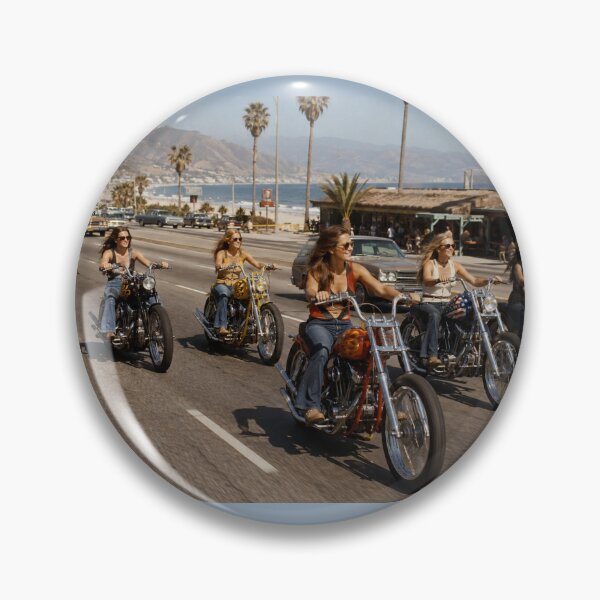 Item preview, Coastal Riders – Beautiful Female Biker Crew 1969 designed and sold by VERYOLDROAD BY AXTON BROWNING .