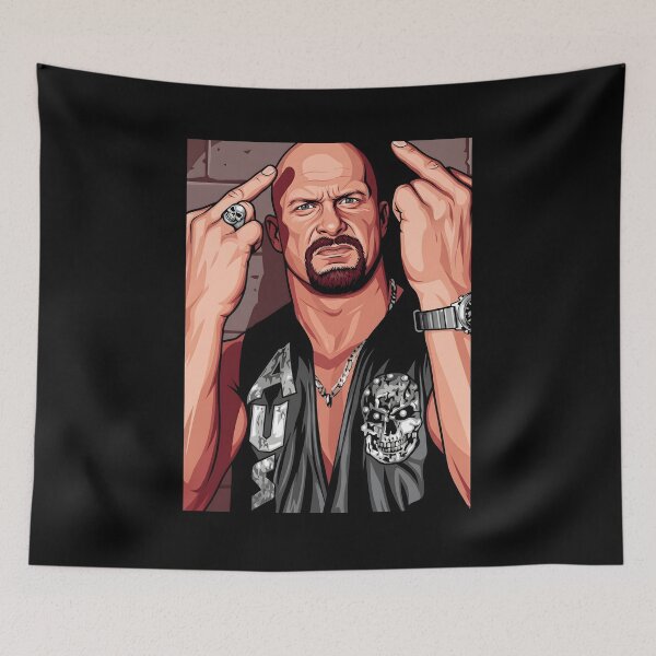 Aperçu de l'œuvre Illustration vectorielle de Stone Cold Steve Austin créée et vendue par Boruto1231.