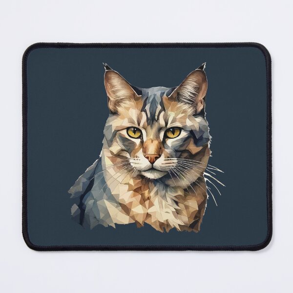 Item preview, Maine Coon Cat - Modern Animal Art designed and sold by Tklezardesigns.