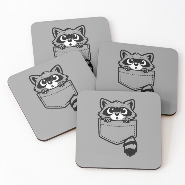 Item preview, Pocket Raccoon Climbing Out Funny Trash Panda Shirt Cute Goblincore Gift Night Creature Tee designed and sold by Gremlin Hours.