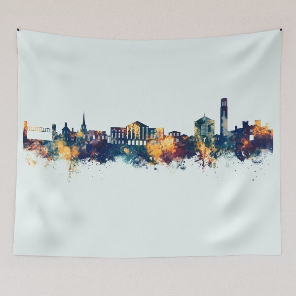Item preview, Portlaoise Ireland Skyline designed and sold by ArtPrints.