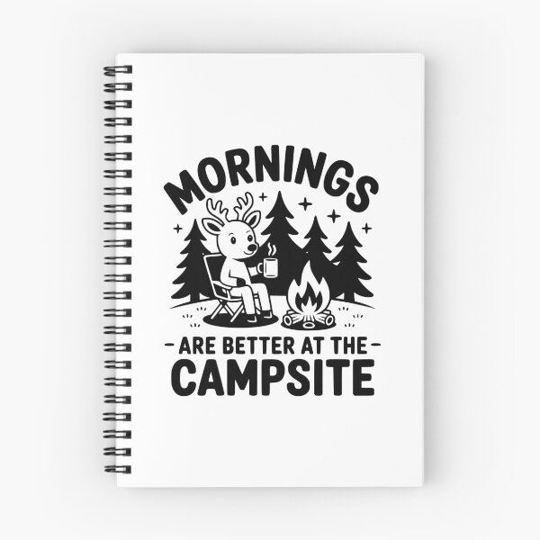 Item preview, Mornings Are Better At The Campsite designed and sold by FloraliteCo.