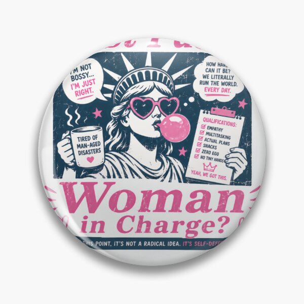 Item preview, Can Someone Please Just Put A Woman In Charge? Feminist Women's Rights Empowerment Leader designed and sold by HumansStuck12.