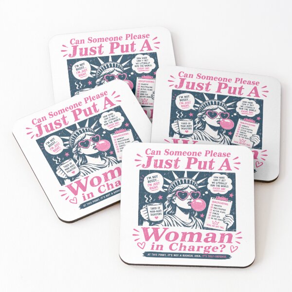 Item preview, Can Someone Please Just Put A Woman In Charge? Feminist Women's Rights Empowerment Leader designed and sold by HumansStuck12.