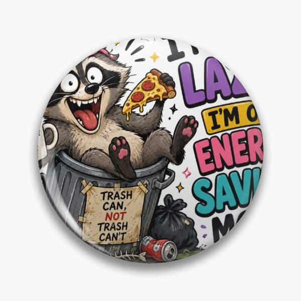 Item preview, I'm Not Lazy Energy Saving Mode designed and sold by BadIdeaFactory.