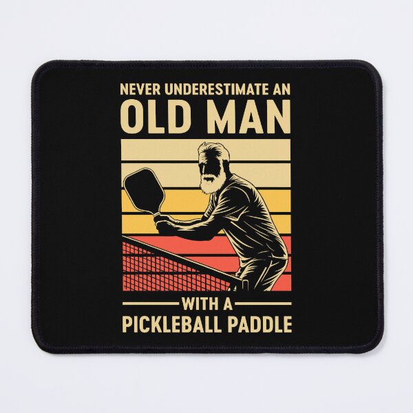 Item preview, Never Underestimate An Old Man With A Pickleball Paddle designed and sold by mybegoniatee.