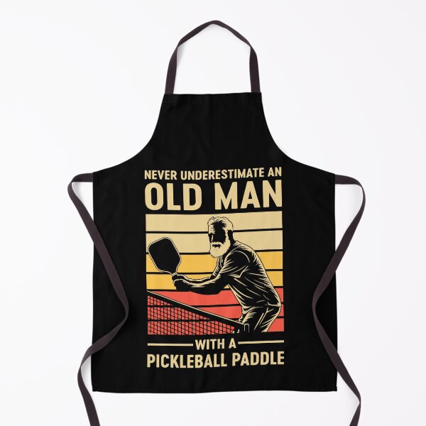 Item preview, Never Underestimate An Old Man With A Pickleball Paddle designed and sold by mybegoniatee.