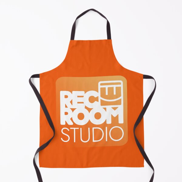 Item preview, Rec Room Studio Orange Vector Typography Logo Design designed and sold by FlatInkStudio.