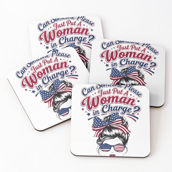 Item preview, Can Someone Please Just Put A Woman In Charge? Feminist Women Leadership Patriot designed and sold by HumansStuck12.