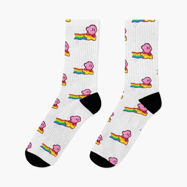 Item preview, rainbow Kirbys  designed and sold by BRROOLY.