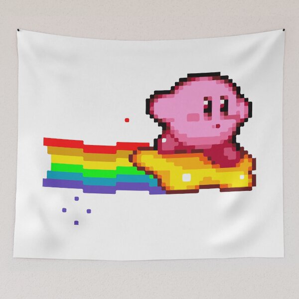 Item preview, rainbow Kirbys  designed and sold by BRROOLY.