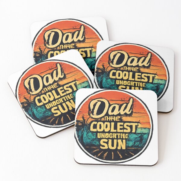 Item preview, Retro Vintage Father's Day Coolest Dad Under The Sun designed and sold by GUINewAlex.