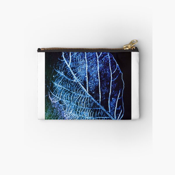 Item preview, Electric Blue Skeleton Leaf designed and sold by Shirl's .