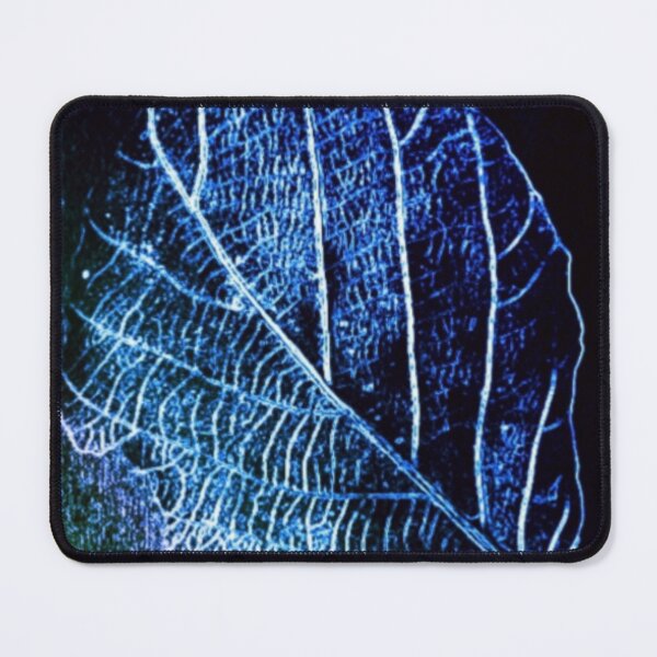 Item preview, Electric Blue Skeleton Leaf designed and sold by Shirl's .