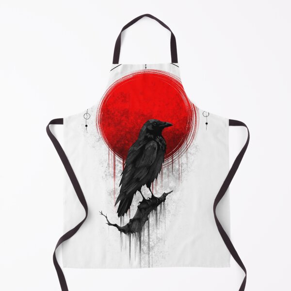 Item preview, Raven Eclipse | Gothic Crow Under Blood Moon designed and sold by Ola-urb.