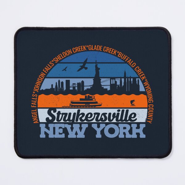 Item preview, Strykersville New York Sunset Retro Vintage Local Pride Logo designed and sold by CRHPOD20.