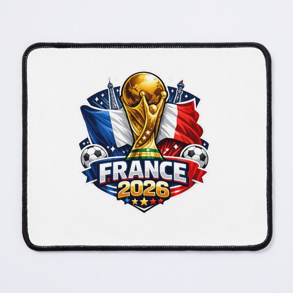 Item preview, France 2026 Football Fan Pride Blue White Red Vintage Design designed and sold by fredmascarenas.