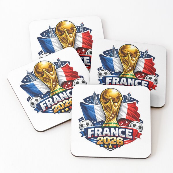 Item preview, France 2026 Football Fan Pride Blue White Red Vintage Design designed and sold by fredmascarenas.