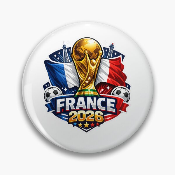 Item preview, France 2026 Football Fan Pride Blue White Red Vintage Design designed and sold by fredmascarenas.