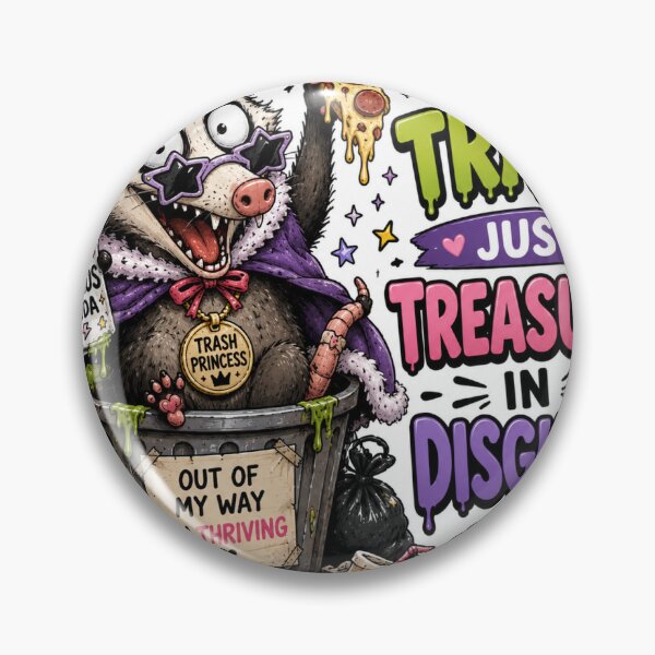 Item preview, Not Trash Just Treasure In Disguise designed and sold by BadIdeaFactory.