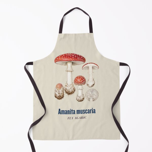 Item preview, Fly Agaric Botanical T-Shirt | Amanita Muscaria Scientific Illustration | Vintage Mushroom Nature Gift designed and sold by Panom Suavichien.