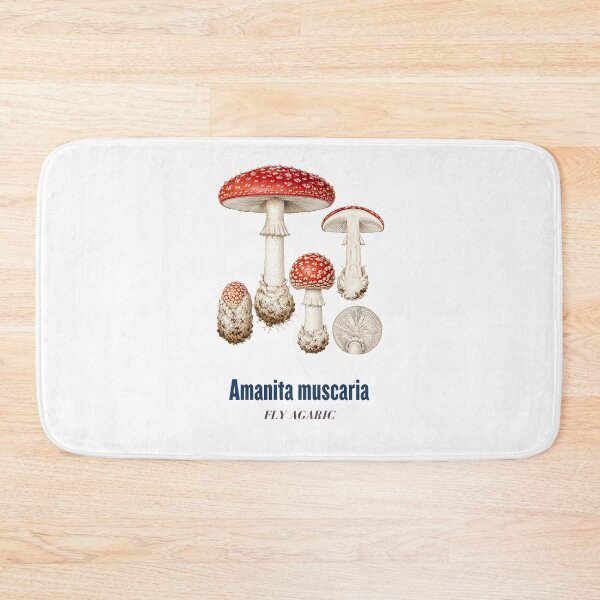 Item preview, Fly Agaric Botanical T-Shirt | Amanita Muscaria Scientific Illustration | Vintage Mushroom Nature Gift designed and sold by Panom Suavichien.