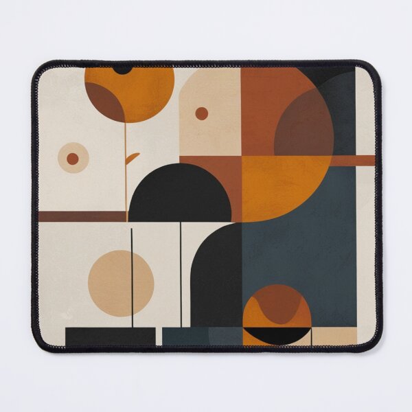 Item preview, Minimalist Structure Blocks Painting Cream Tones designed and sold by EnmarcArt.