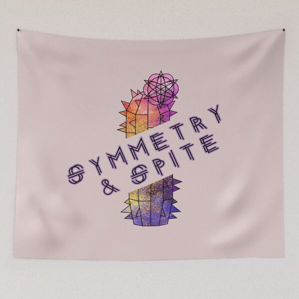 Item preview, Symmetry and Spite Geometric Cactus Aesthetic Design designed and sold by GraphicComet.
