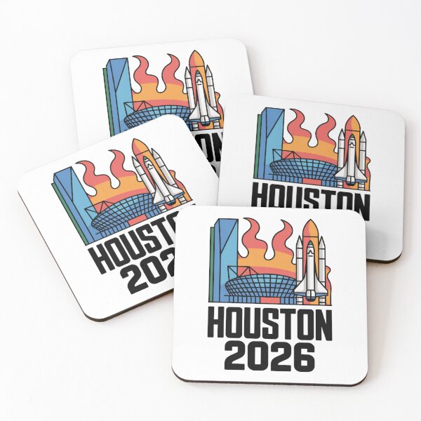 Item preview, Houston 2026 Space Shuttle Football T-Shirt V6 designed and sold by DarylWelsh2024.