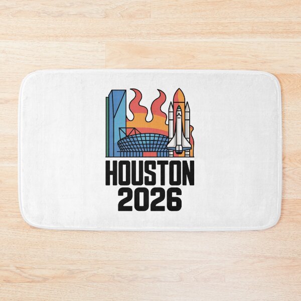 Item preview, Houston 2026 Space Shuttle Football T-Shirt V6 designed and sold by DarylWelsh2024.