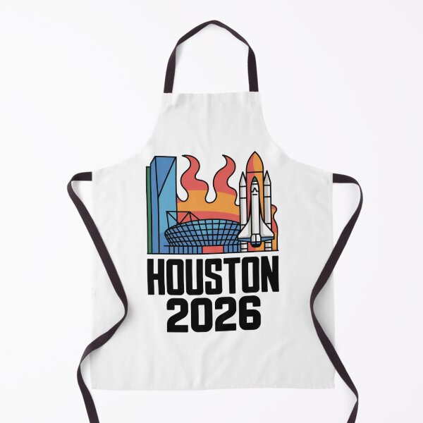 Item preview, Houston 2026 Space Shuttle Football T-Shirt V6 designed and sold by DarylWelsh2024.