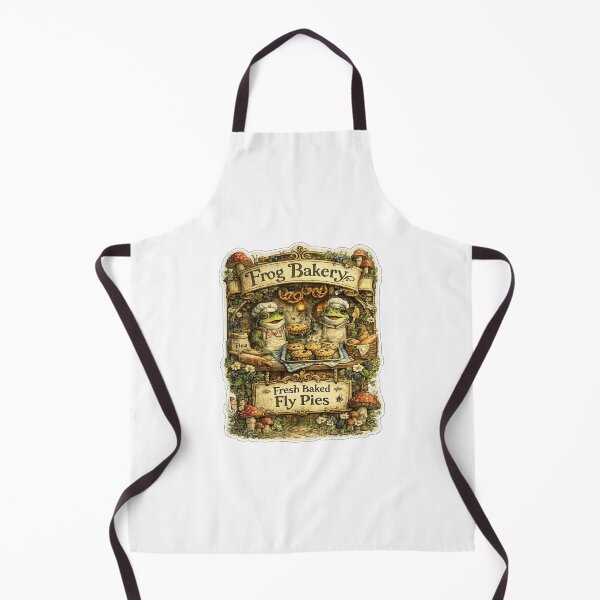 Item preview, Frog Bakery | Fresh Baked Fly Pies | Whimsical Cottagecore Frog Bakery Design designed and sold by MrDev.