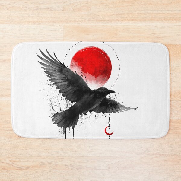 Item preview, Lunar Messenger | Sacred Raven Moon Symbolism designed and sold by Ola-urb.