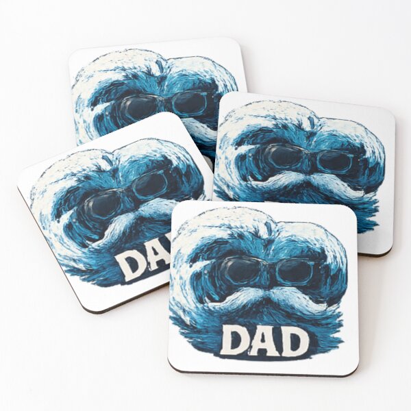 Item preview, Cool Wave Dad Sunglasses Ocean Vibes Father's Day designed and sold by GUINewAlex.