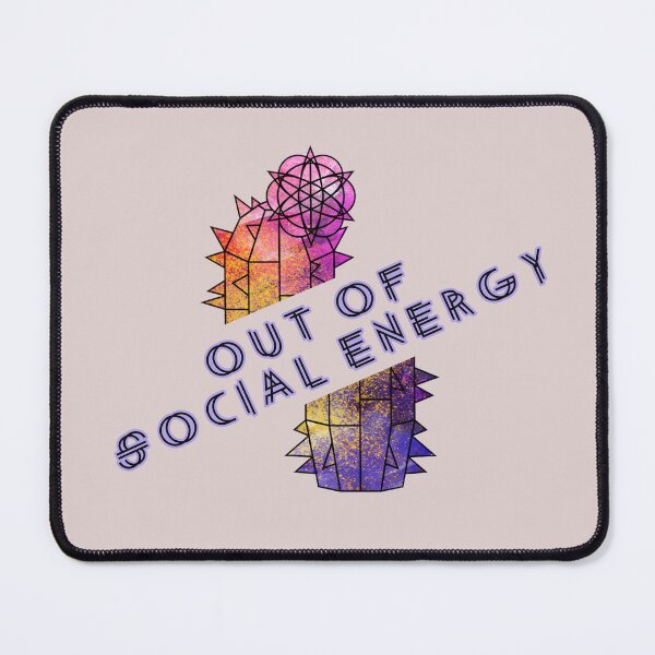 Item preview, Out of Social Energy Introvert Cactus designed and sold by GraphicComet.