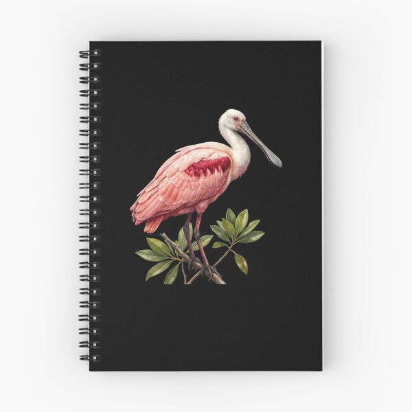 Item preview, Coastal Wetland Roseate Spoonbill Bird designed and sold by elderberry.