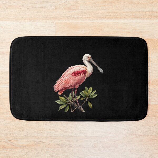 Item preview, Coastal Wetland Roseate Spoonbill Bird designed and sold by elderberry.