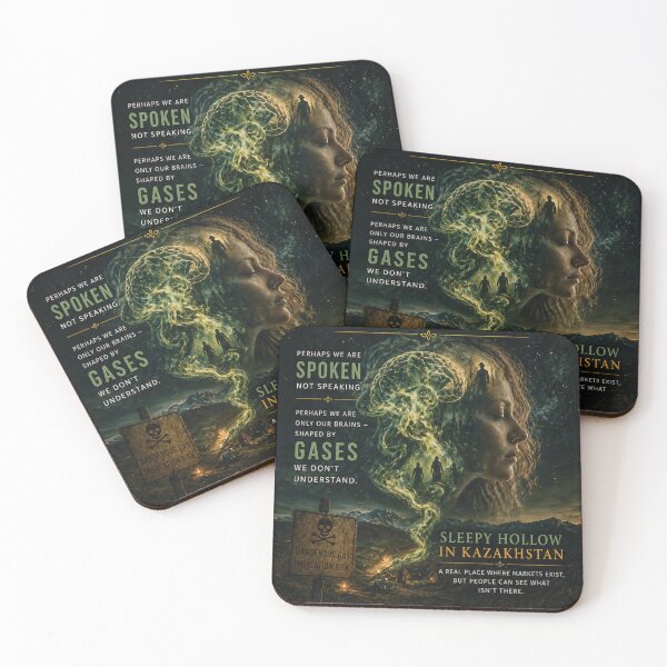 Item preview, Skvaller FM: Sleepy Hollow in Kazakhstan Poster designed and sold by ChristineDjerf.