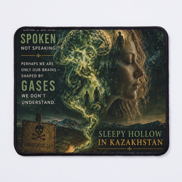 Item preview, Skvaller FM: Sleepy Hollow in Kazakhstan Poster designed and sold by ChristineDjerf.