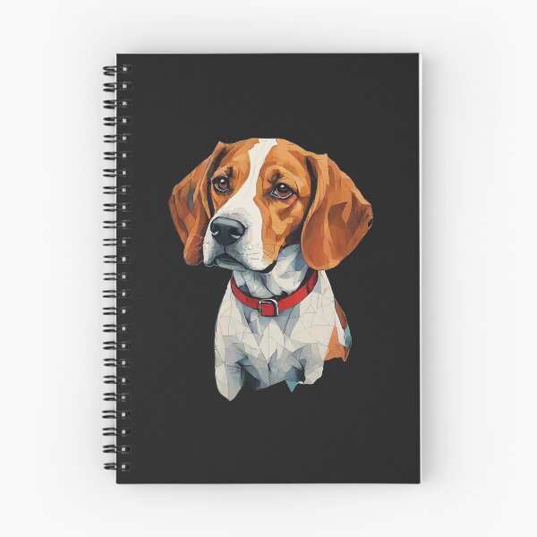 Item preview, Geometric Beagle Portrait – Modern Pet Art  designed and sold by Tklezardesigns.